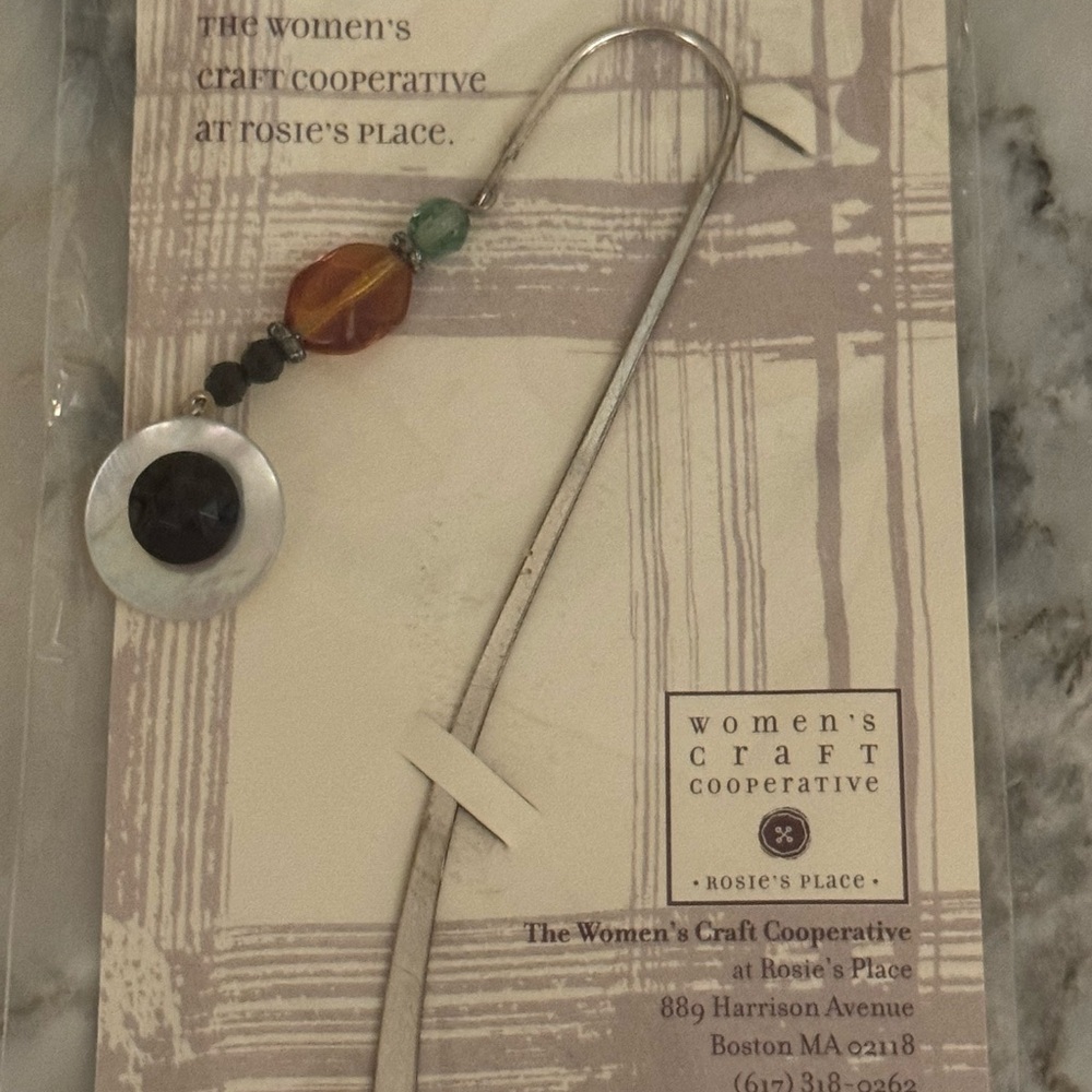 Handcrafted Multicolor Beaded Bookmark